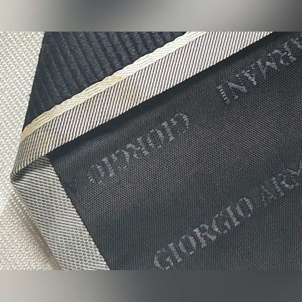 GEORGIO ARMANI TIE STRIPED MENS - Picture 6 of 6